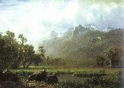 Albert Bierstadt The Sierras near Lake Tahoe, California Sweden oil painting reproduction